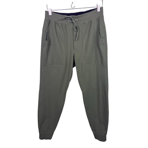 Lululemon ABC Jogger, Olive Green, Recycled Fabric, Casual Athleisure Pants - Picture 3 of 15